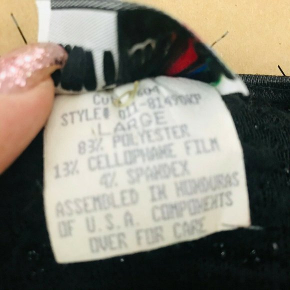 Knitwork Kids Sweater Large Black Cellophane Film - Picture 7 of 7